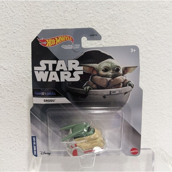 Hot Wheels Star Wars The Child 1:64 Character Car, Mattel - Picture 1 of 13